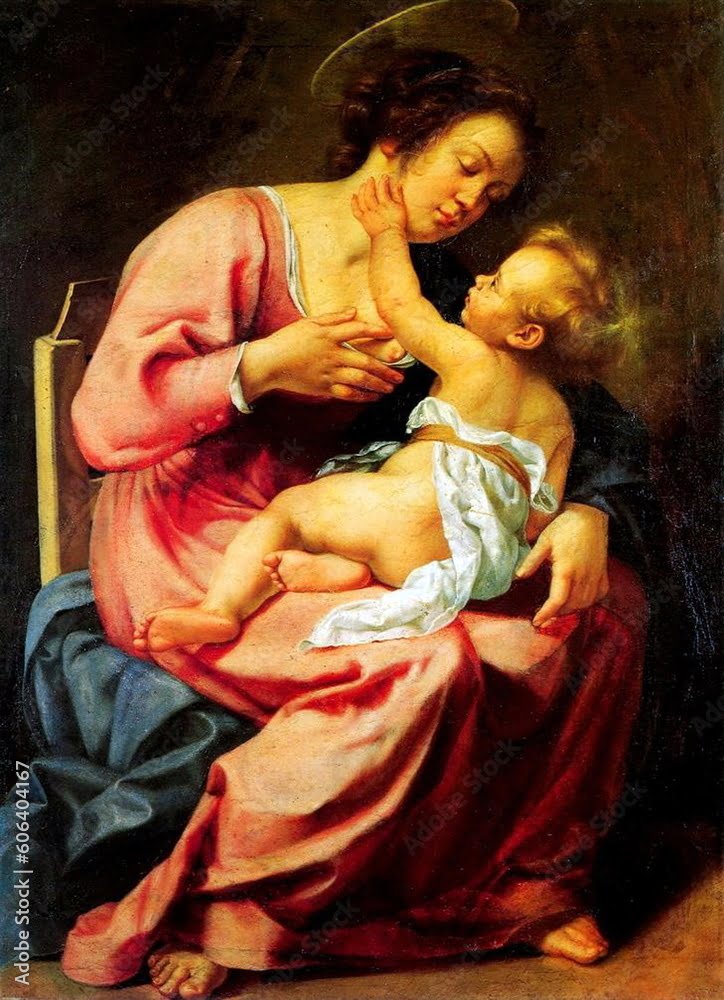 artemisia gentileschi madonna e bambino